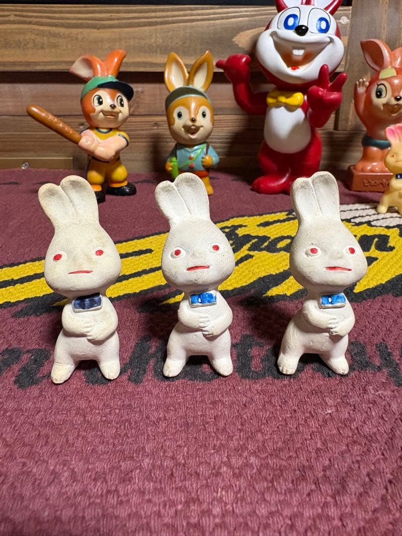 ★エスエス製薬★ピョンちゃん★ソフビ★陶器★素焼き★10匹★