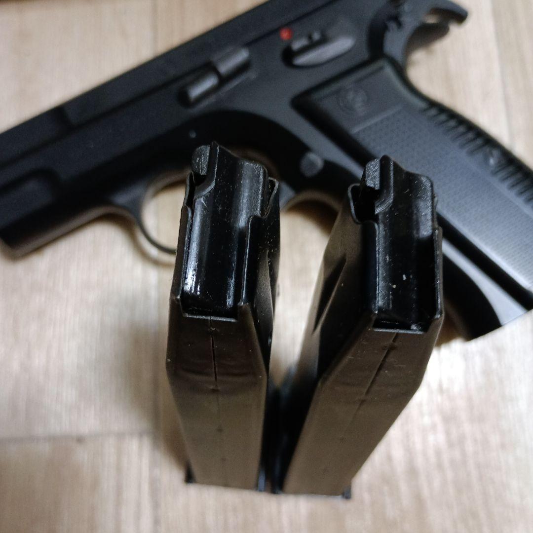 マルシン cz75 排莢式 カート式 ガスガン ガスブロ マガジン2つ 箱有り