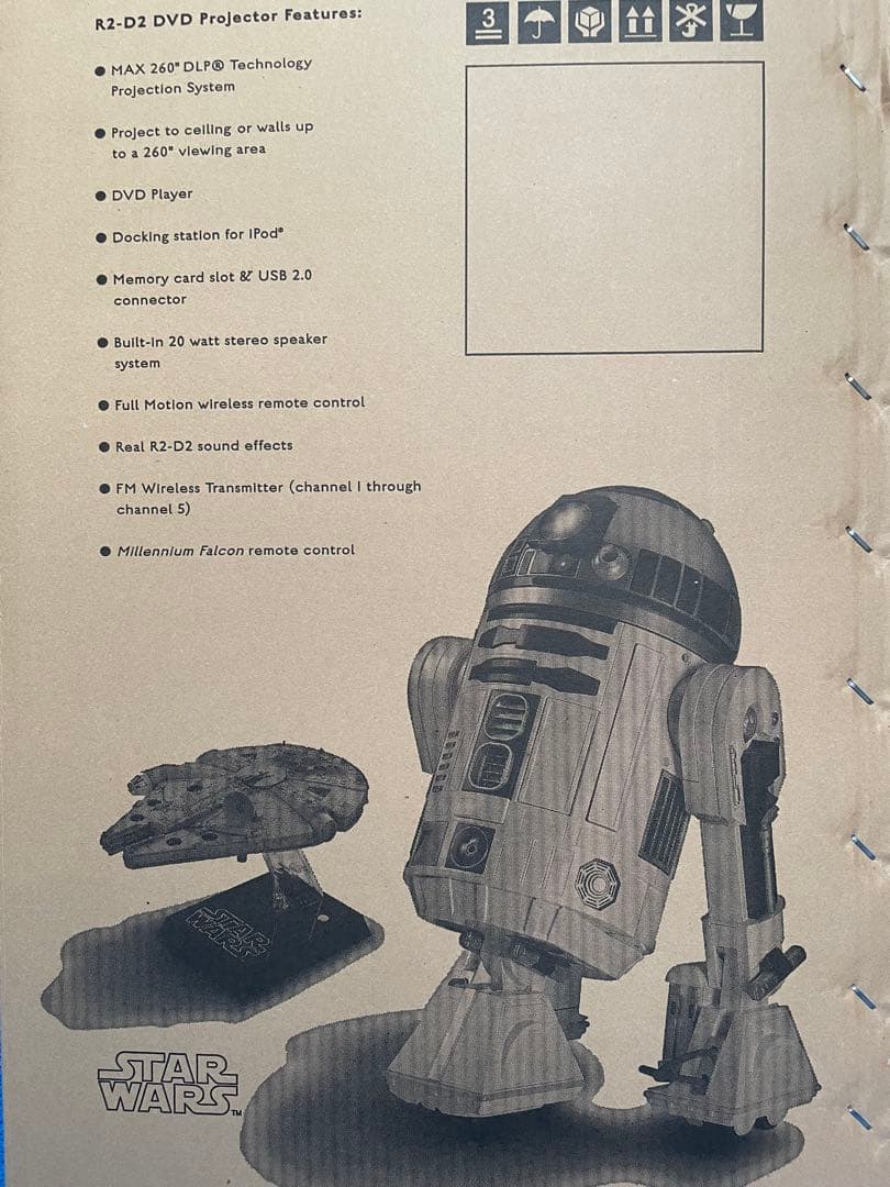 NIKKO社製スターウォーズR2-D2 DVDプロジェクター