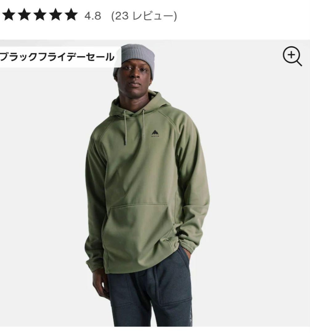 BURTON 撥水フーディ　L　3日まで