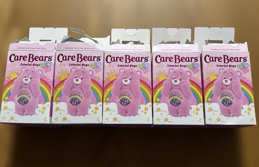 Care Bears Colorful Hugs フィギュア 5個セット