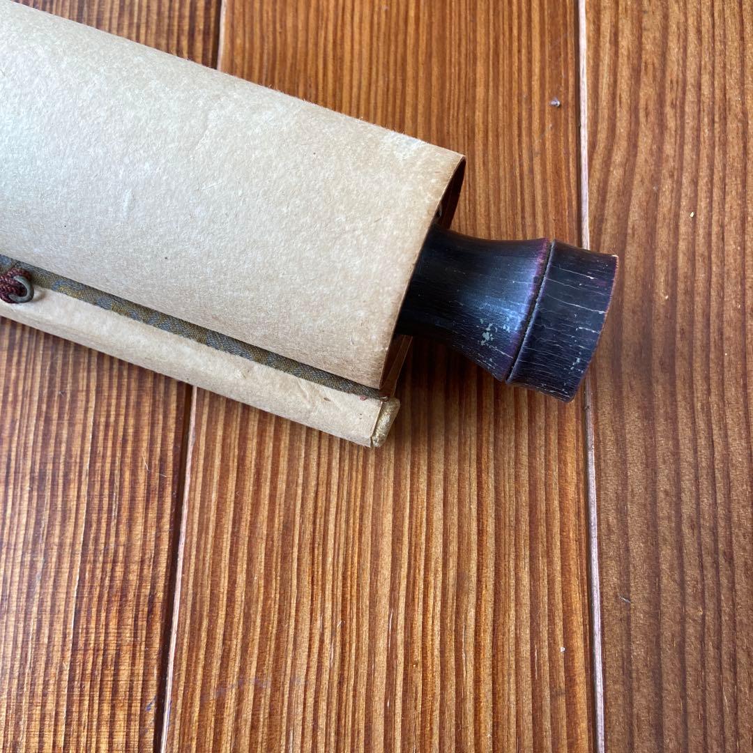 古い中国山水画掛軸