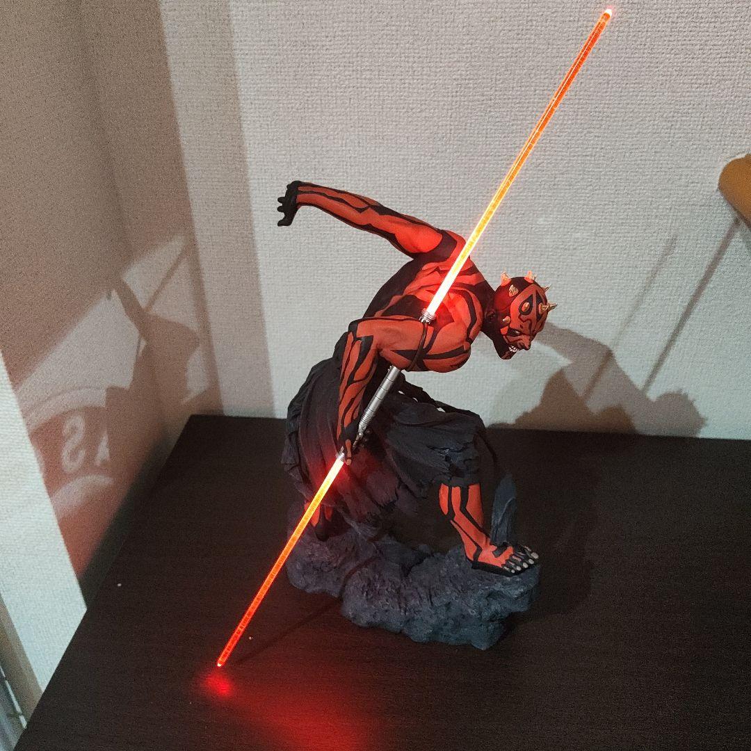 【匿名発送】ARTFX スター・ウォーズ ダース・モール ライトアップ版 1/7