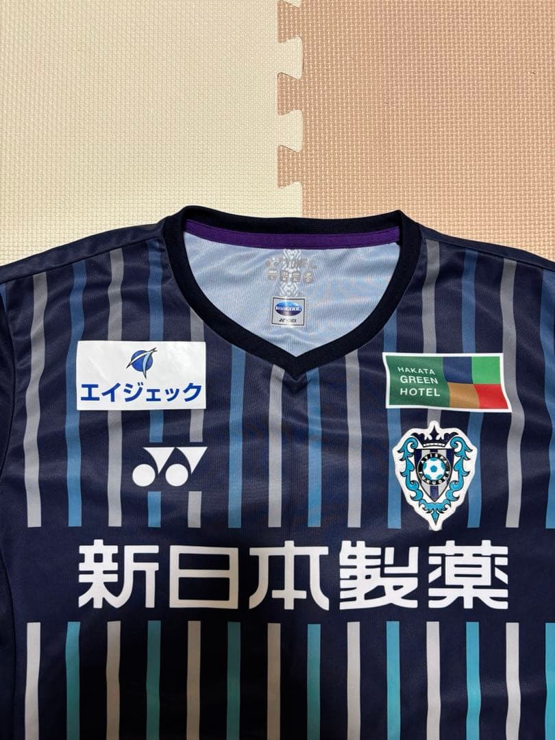 アビスパ福岡　ユニフォーム2023 紺野和也　サイズO