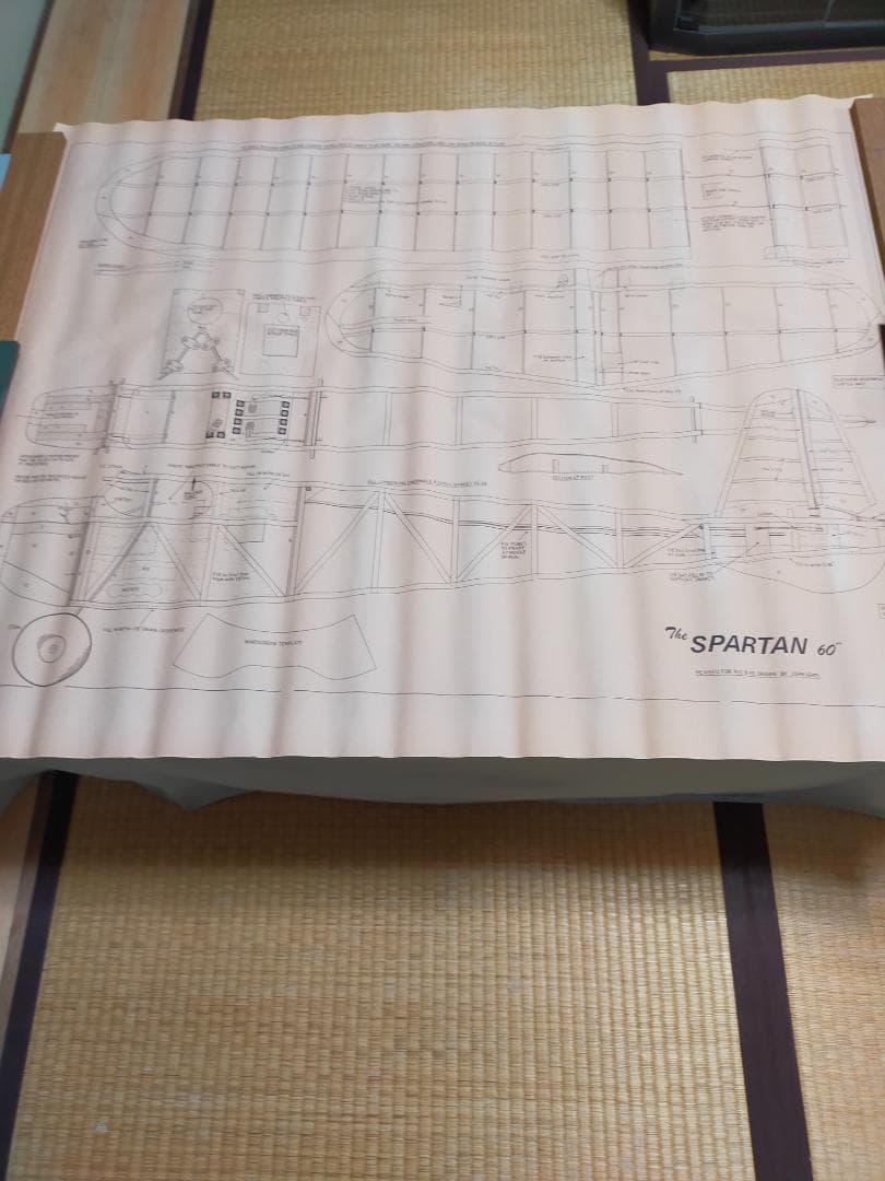 ビンテージ機　　・　 バルサキット　 　 【 SPARTAN 】