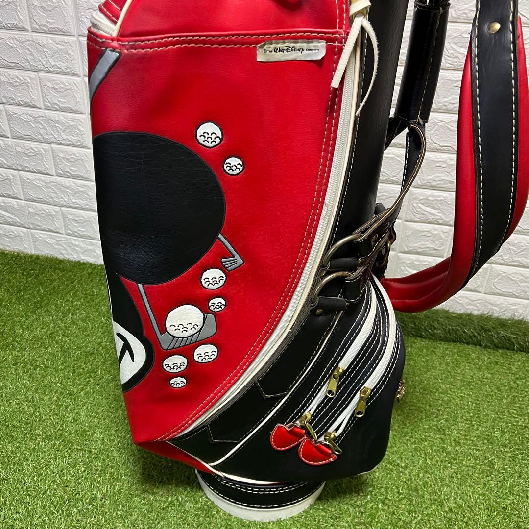 美品 入手困難 BELDINGSPORTS ミッキーマウス キャディバッグ