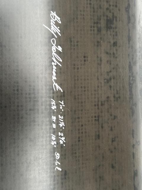 サンダーボルト HI MID6 7’10ｆ BLACK SHADOW 超美品中古