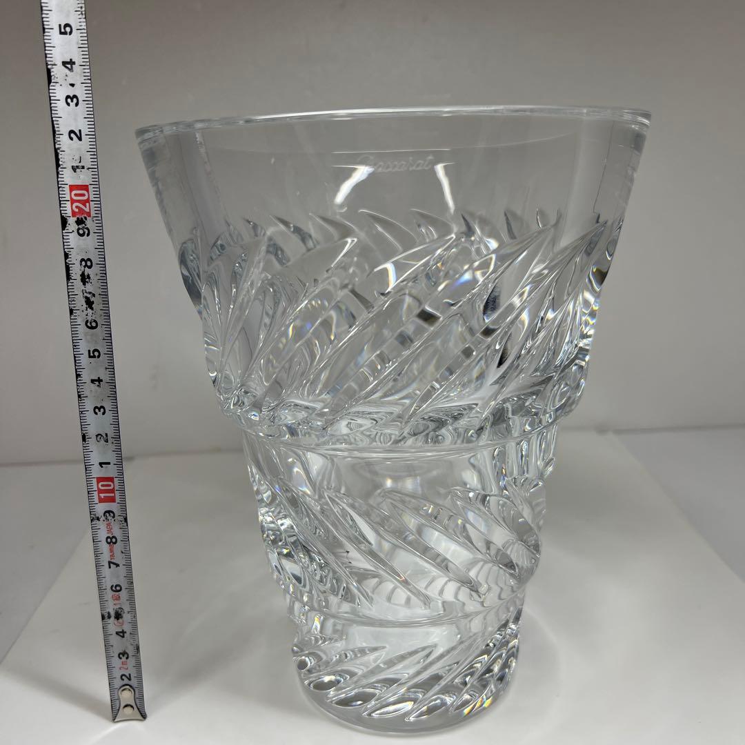 バカラ　トスカーナ　花瓶　共箱　高さ22.1㎝　東な7-0617⭐︎1F