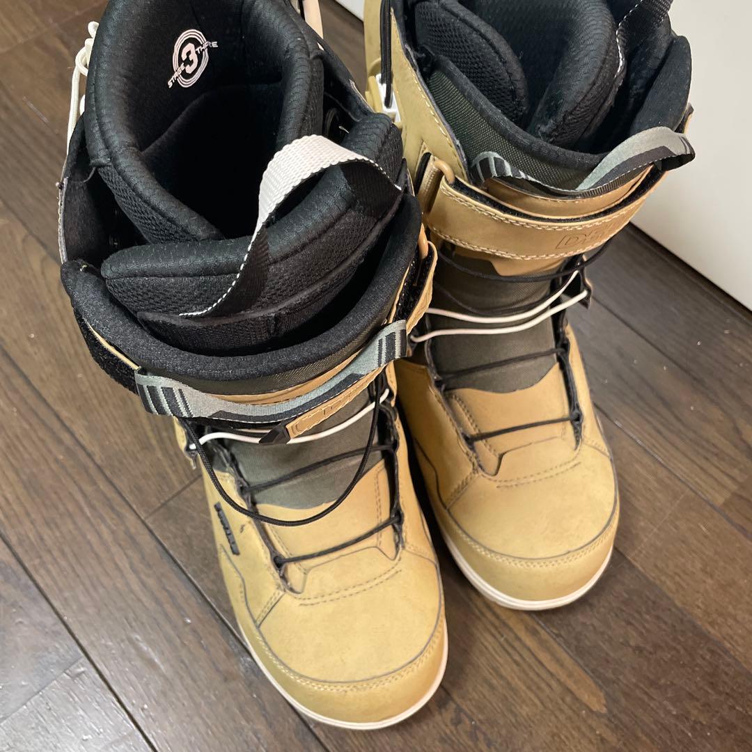 DEELUXEスノーブーツブラウン【保証書あり】