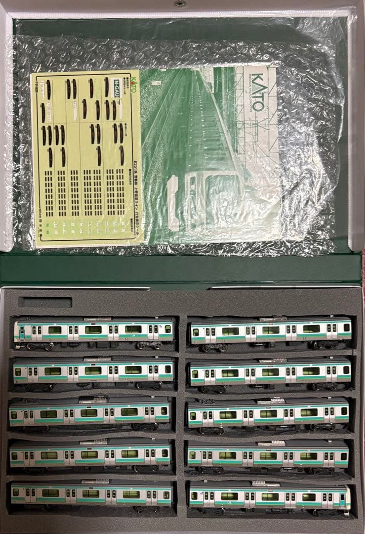 KATO E231系 常磐線 上野東京ライン 10両