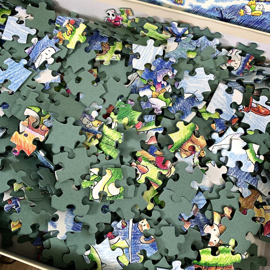 激レア　スーパーマリオ　ヨッシーアイランド オールスター登場　ジグソーパズル