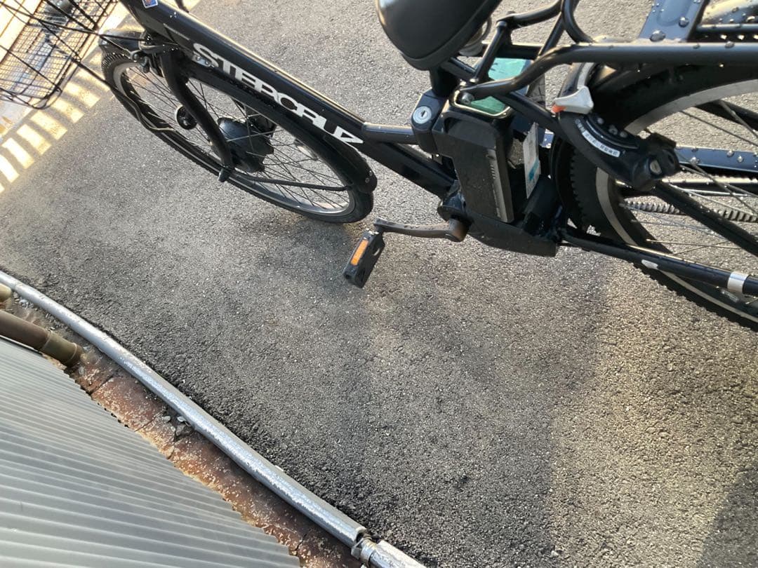 ブリヂストン新機種電動アシスト自転車STEP cruise26インチブラック系