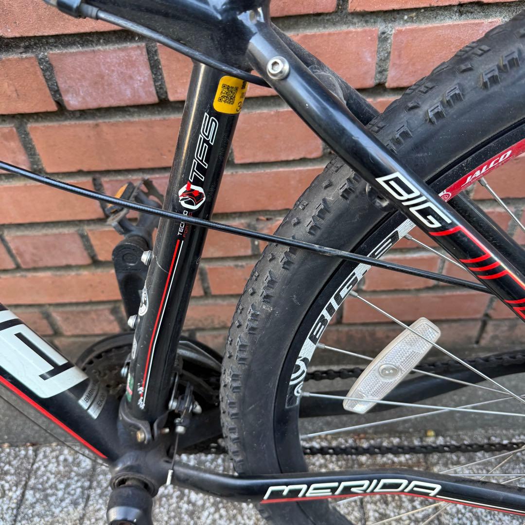 【直接引取】【メンテナンス前提現状品】自転車 メリダ bignine