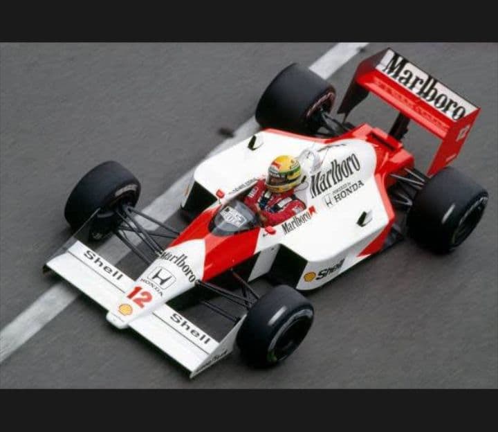 ミニチャンプス 1/18 F1 マクラーレン MP4/4 ホンダ A.セナ