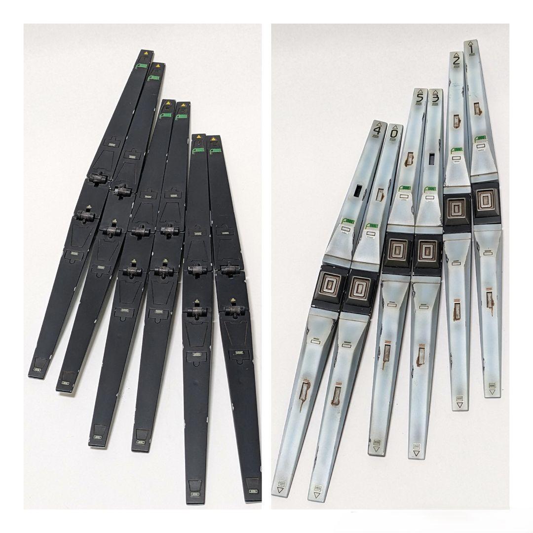 【ホビージャパン 波佐本英生 1999年製作 1/100νガンダム】完成品