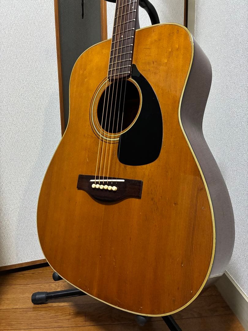 日本製 YAMAHA(ヤマハ)FG-180 赤ラベル エレアコ 純正HC付