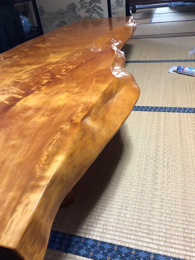 一枚板　無垢　テーブル　値段交渉可