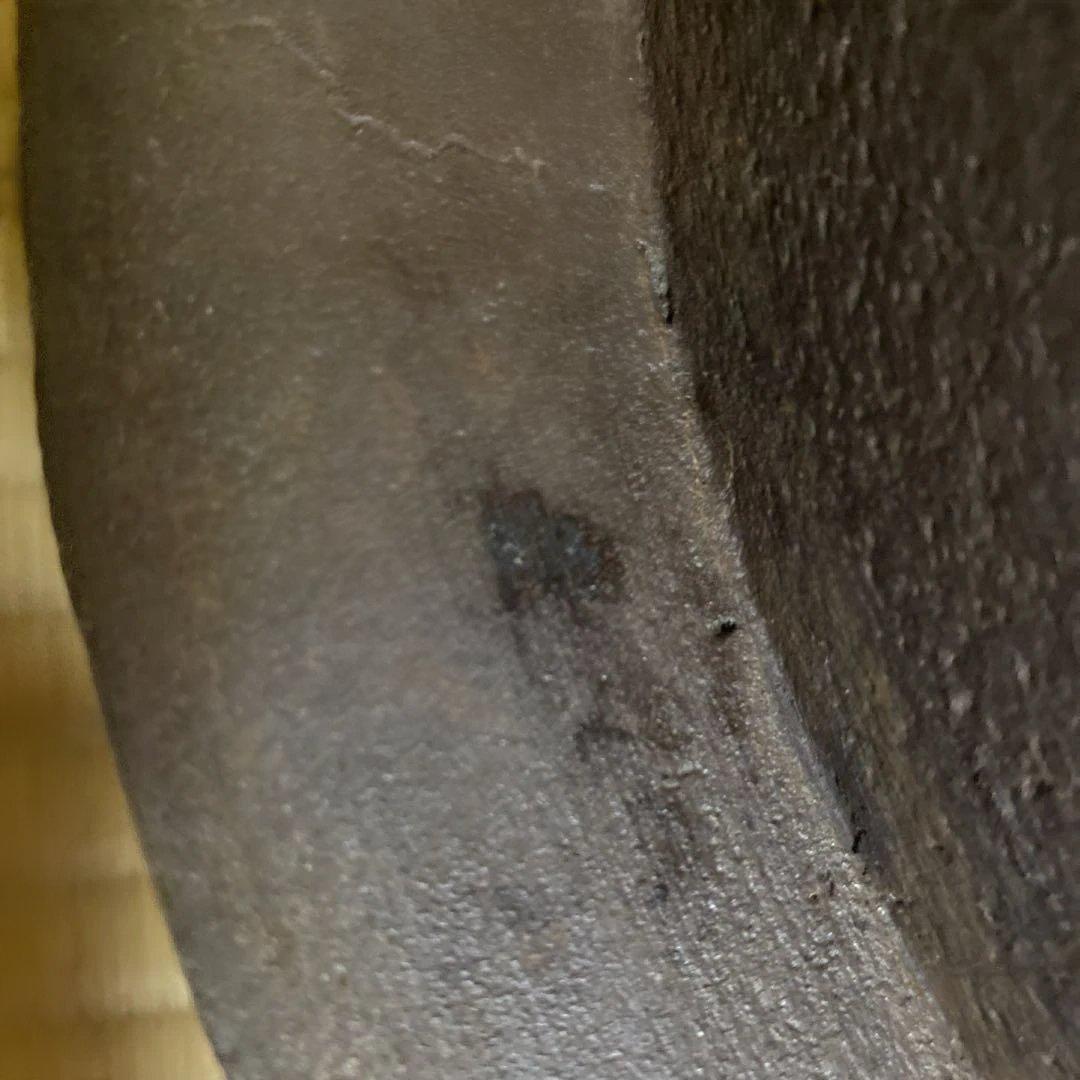 茶道具　透木釜　木箱入