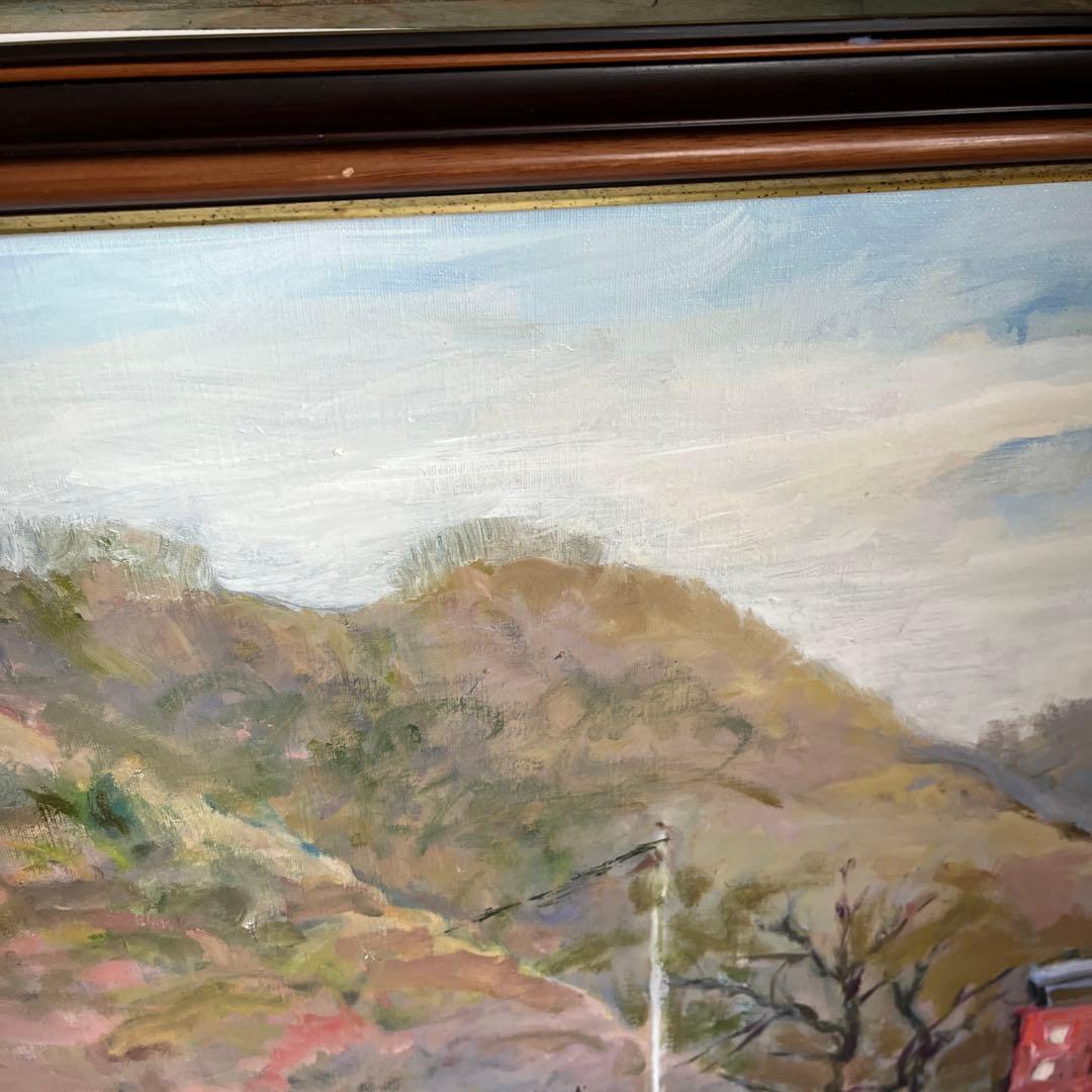 【更に値下げしました】油絵画F30