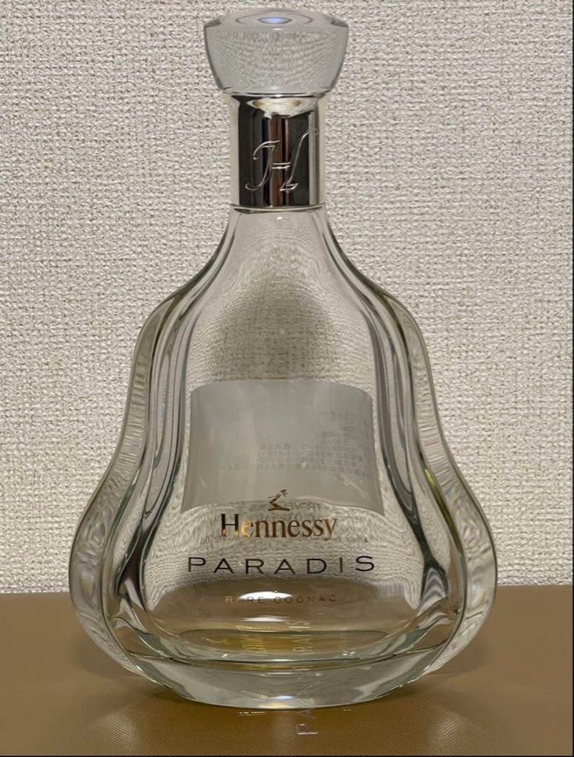 Hennessy PARADIS 空瓶空箱　美品