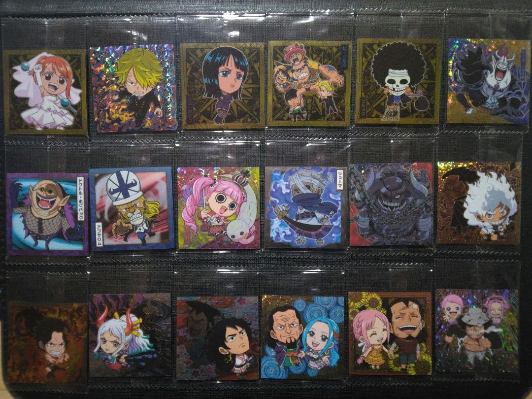 ワンピースシールウエハース　7-12弾コンプ　計206枚