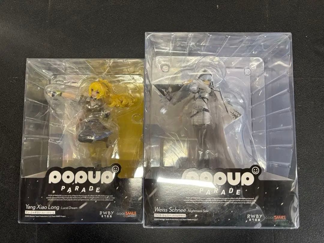 RWBY 氷雪帝国 フィギュア　ヤン・シャオロン　ワイス・シュニー