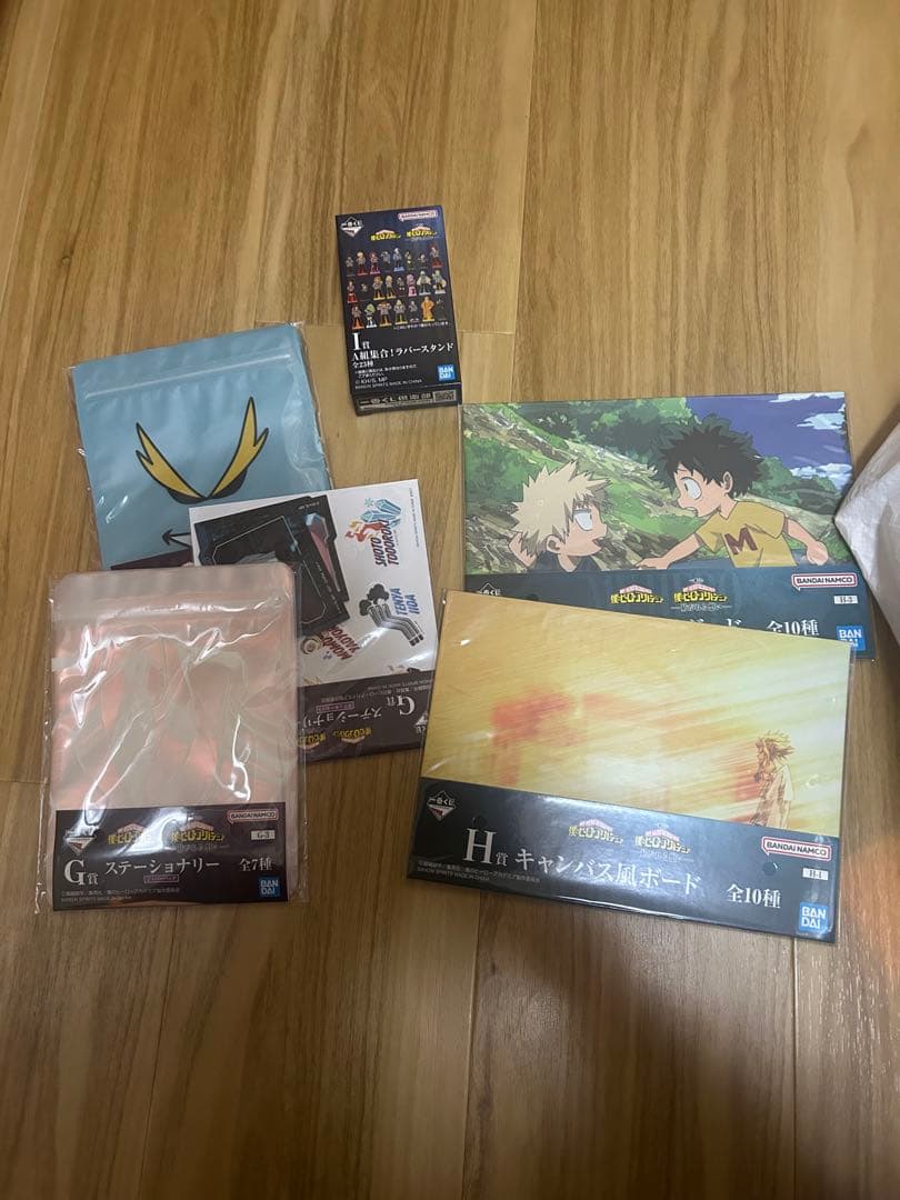 一番くじ　僕のヒーローアカデミア　紡がれる想い A.B.D セット
