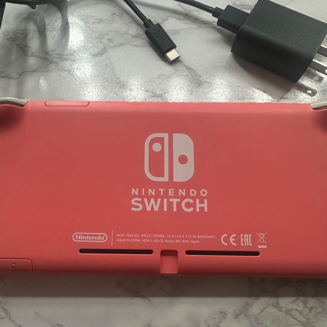 NintendoSwitch Light 任天堂 スウィッチ ライト ピンク