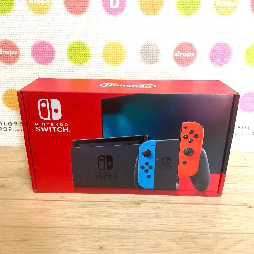 Nintendo Switch ネオンオレンジ・ブルーセット　マインクラフト付き