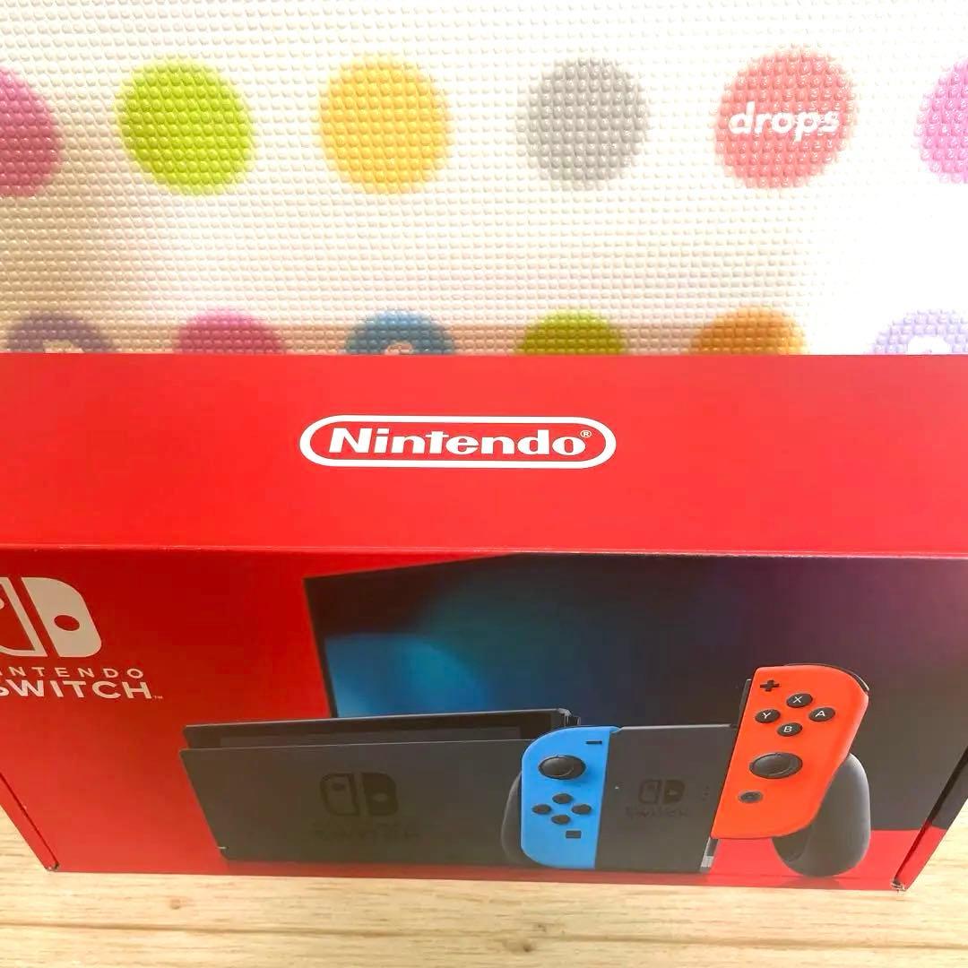 Nintendo Switch ネオンオレンジ・ブルーセット　マインクラフト付き