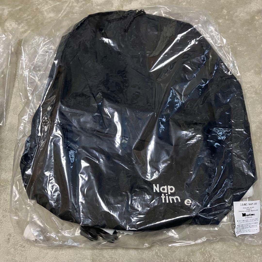 nissy naptime ナップタイム　リュック　黒