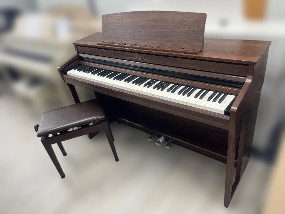 ★82633【電子ピアノ】KAWAI　CA401 MW　24年製
