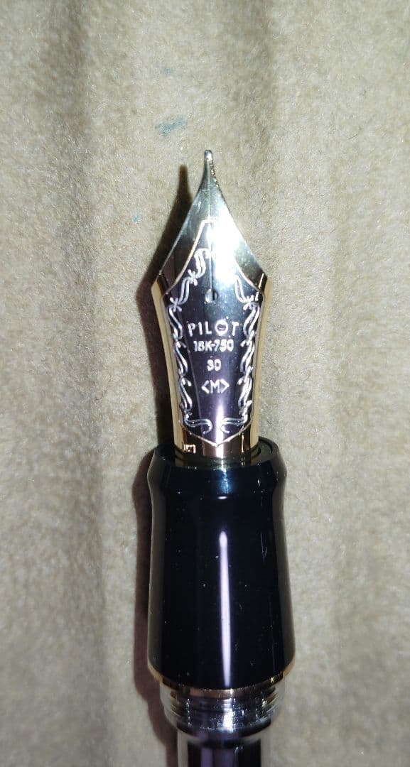 希少 パイロット万年筆 カスタムURUSHI 天鵞絨 中字(M) 万年筆展限定