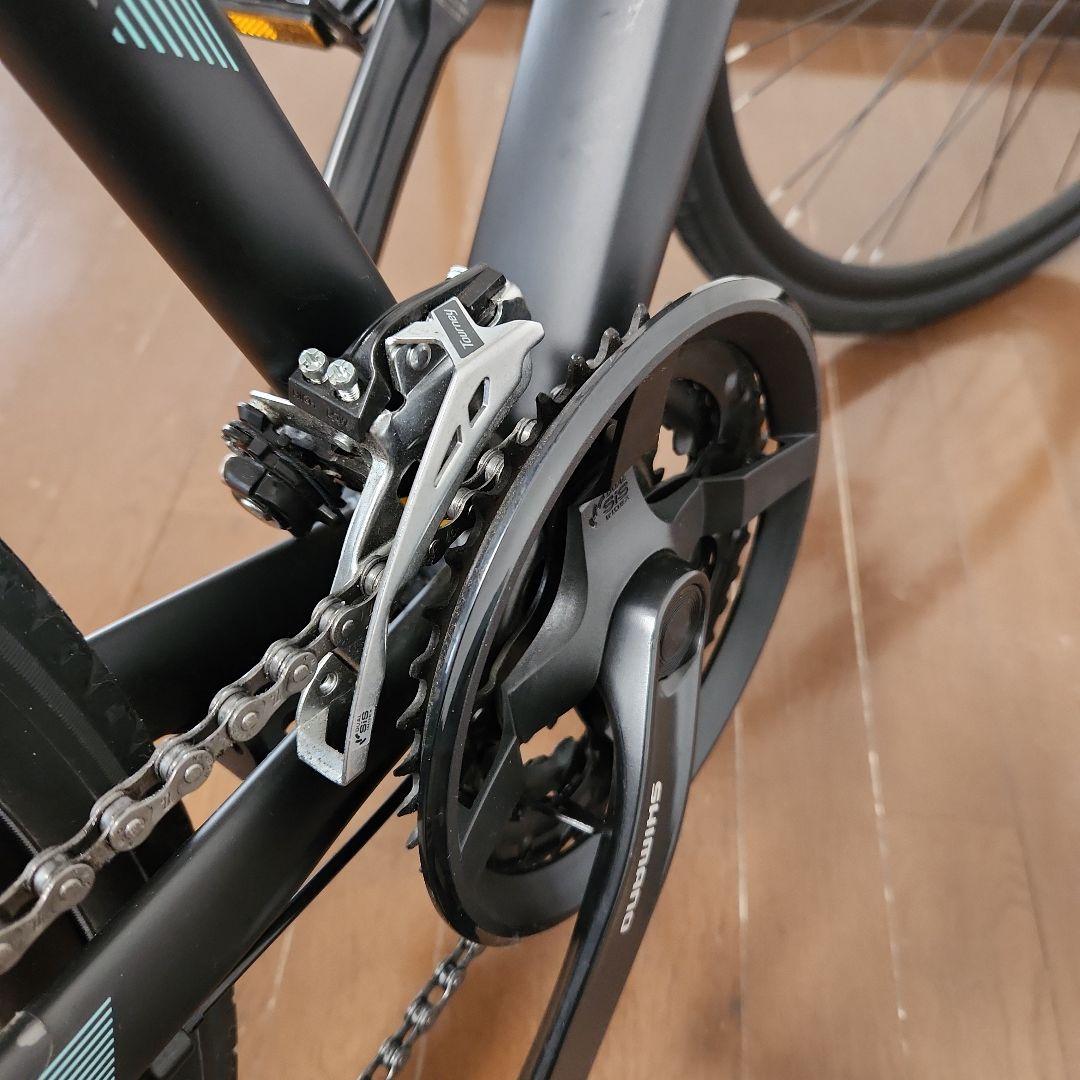 美品【名古屋・手渡限定】ビアンキ★c-sport2 43サイズ ブラック