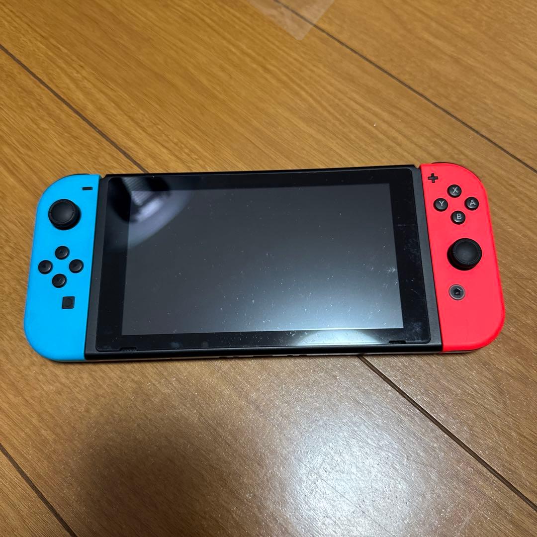 ☆無欠品・美品 ☆ Nintendo Switch本体 SDカード・保管ケース付