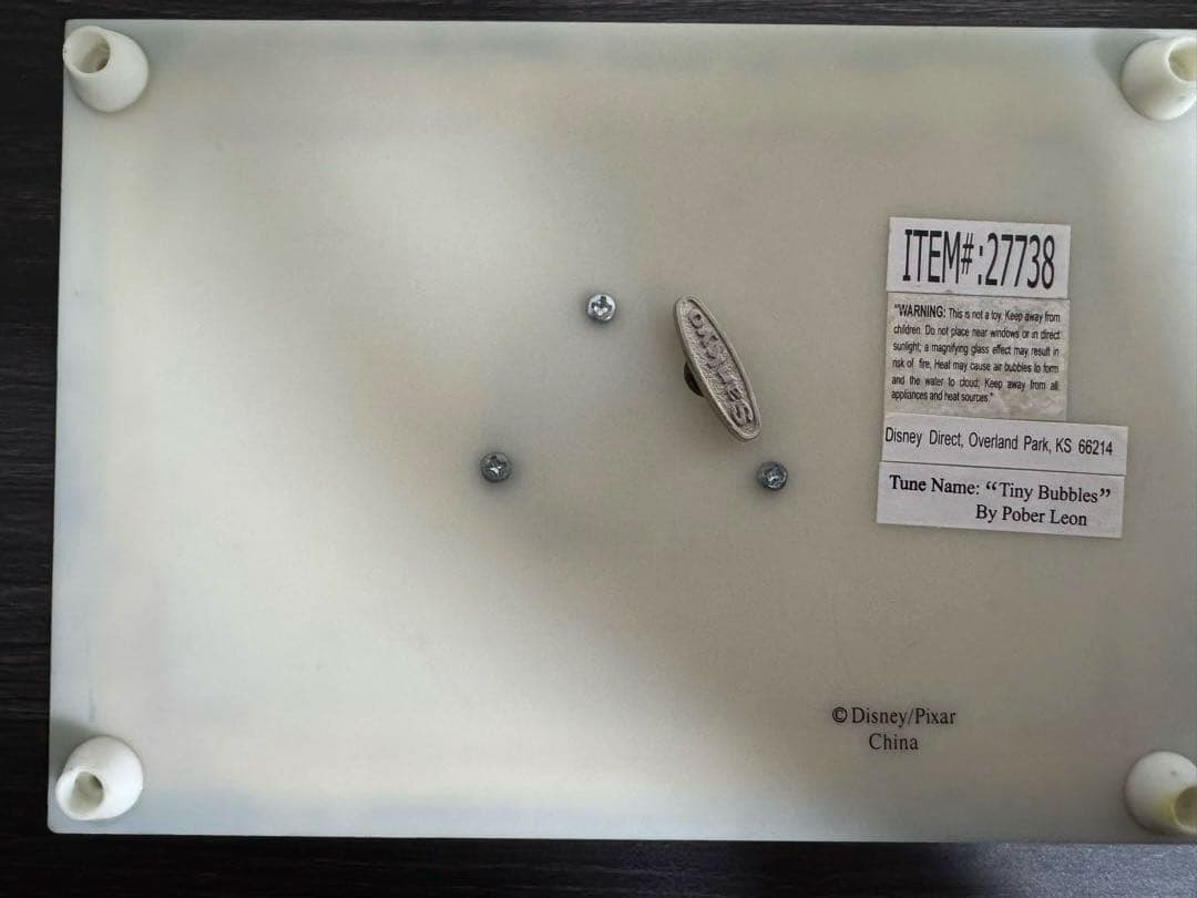 ファインディング・ニモ　アクアリウム水槽型オルゴール