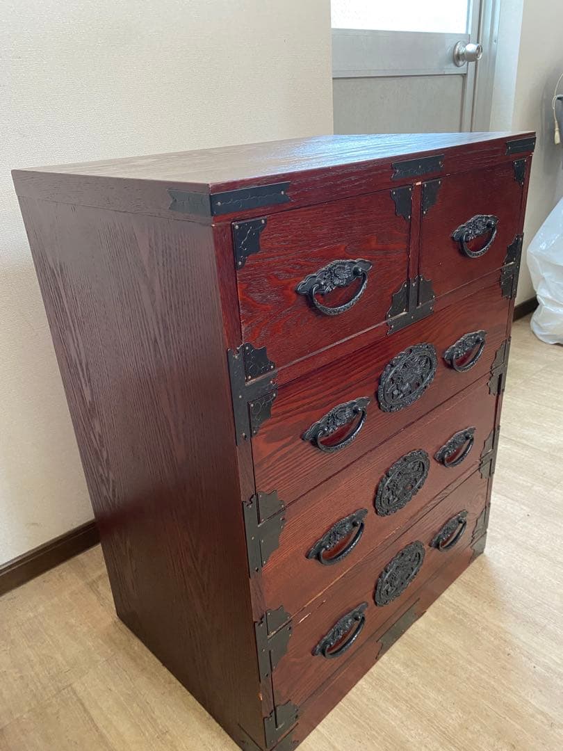 和モダン　木製タンス　アンティーク