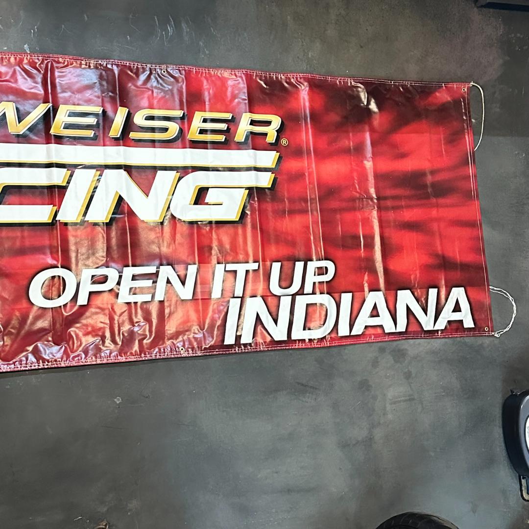 【超巨大 約9.7m】NASCAR BudweiserRacing バナー非売品