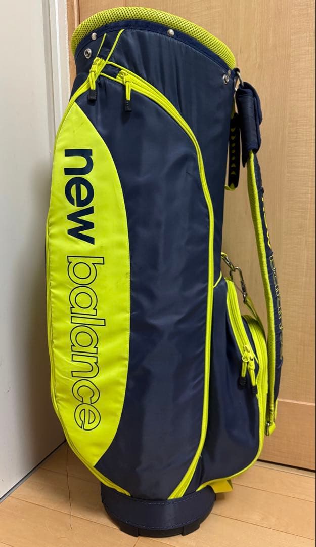 美品★ニューバランス★キャディバッグ★ゴルフ★newbalance★ゴルフバッグ