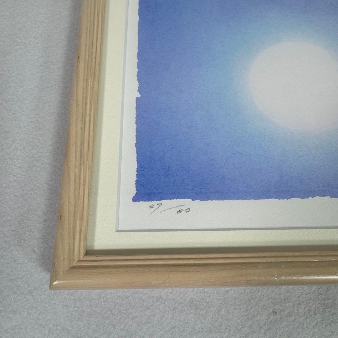 ChieArt 　直筆サイン入り版画「静穏な響き」　完売品　80枚限定