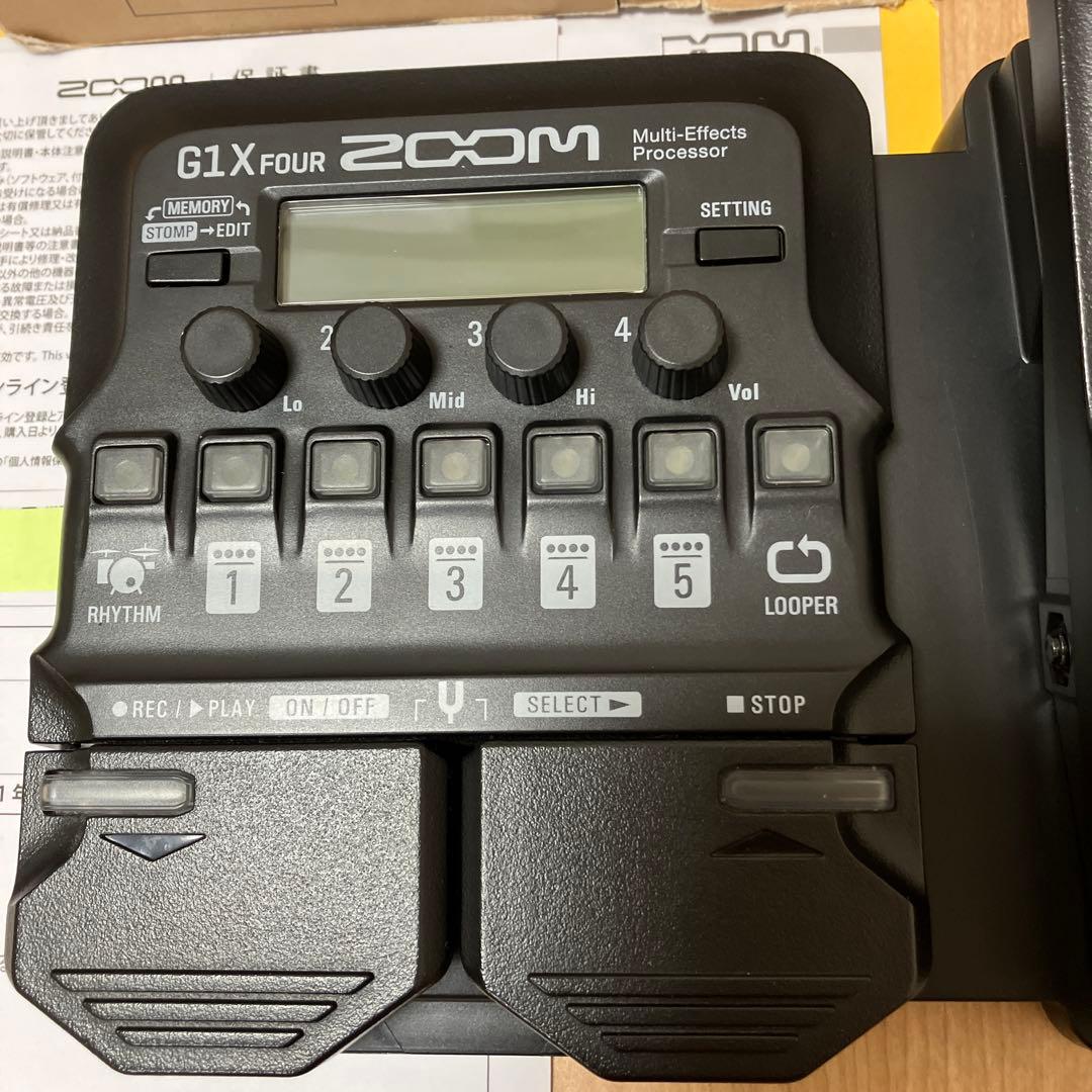 ZOOM マルチエフェクター G1X FOUR