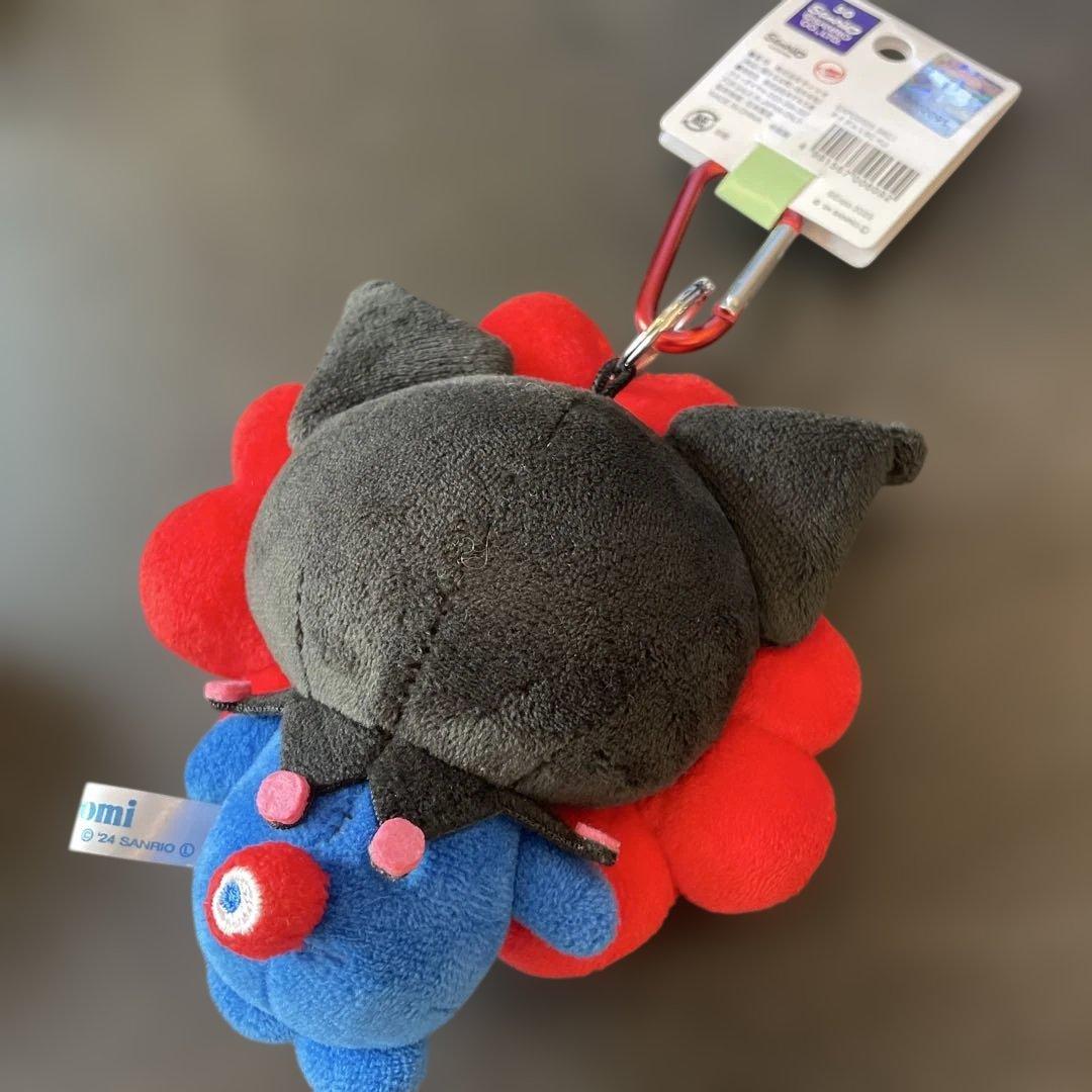 関西万博 ミャクミャク　クロミちゃん　サンリオ　カラビナ 付き　キーホルダー