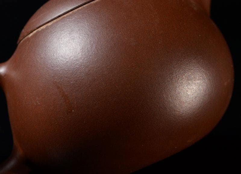 中国　紫砂　朱泥　急須　茶壷　在銘　M　R5365E