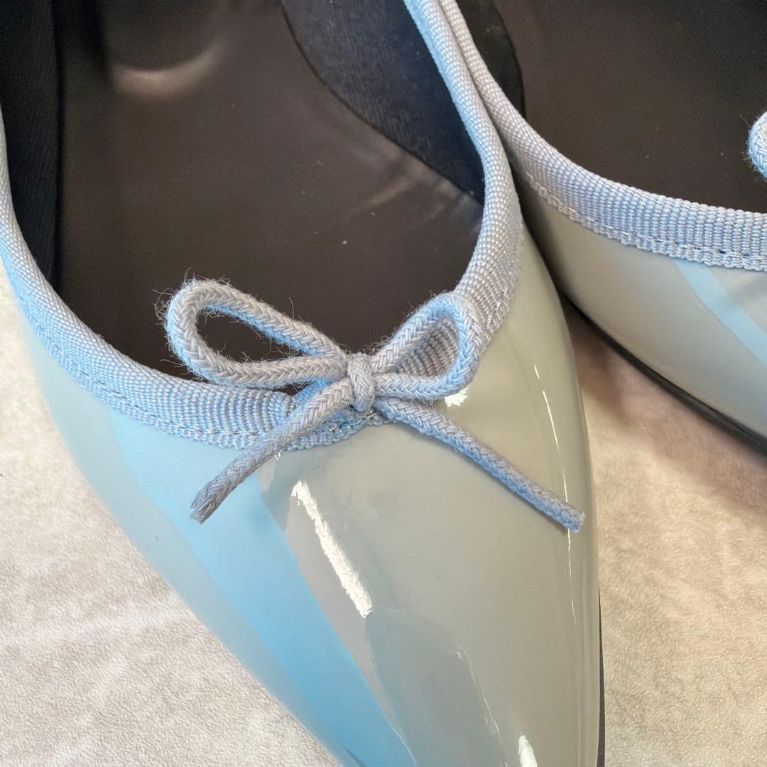 Repetto レペット エナメル バレエシューズ 23.5cm ブリジット