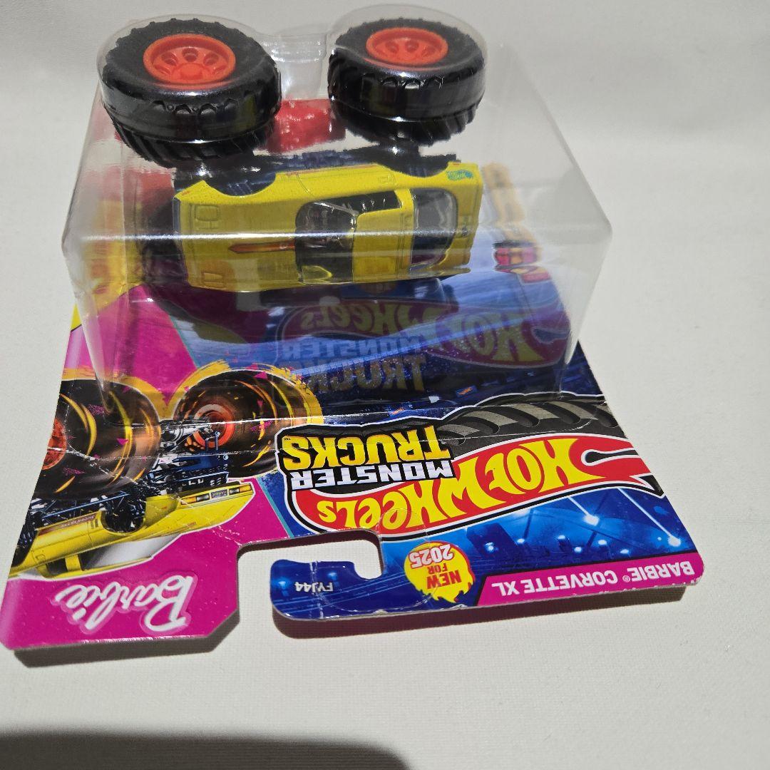 ホットウィール モンスタートラック バービー コルベット トレジャーハント