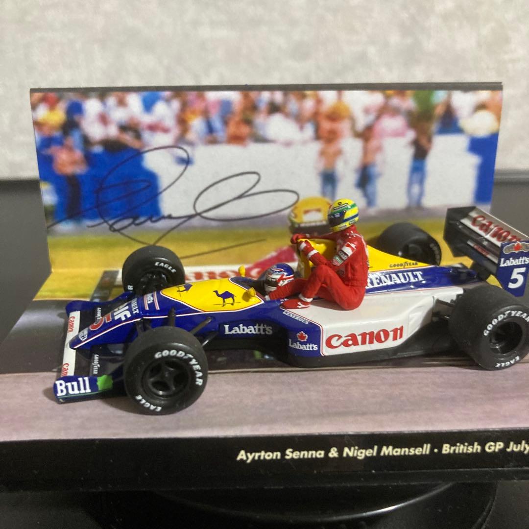 F1 ミニチャンプス FW14 ナイジェル マンセル ライドオン アイルトンセナ