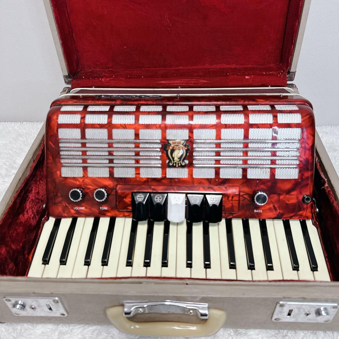 希少　トンボ　TOMBO　アコーディオン　34鍵盤　MUS 1307　初心者