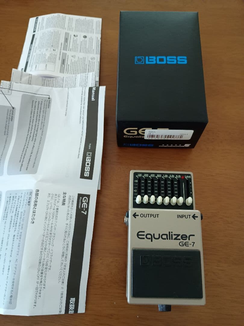 【美品】BOSS Equalizer GE-7