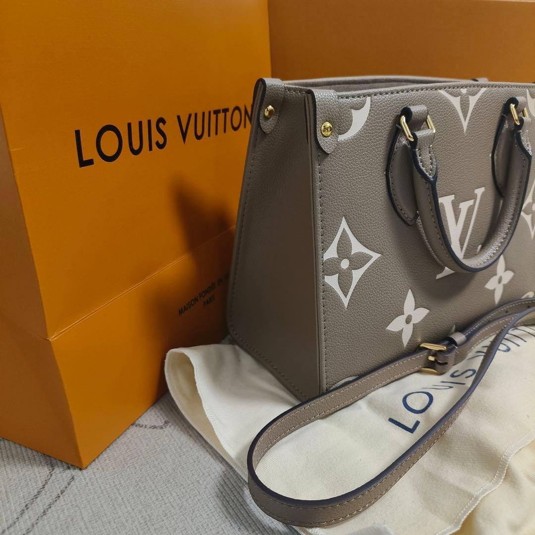 極美品 モノグラムレザーバッグ