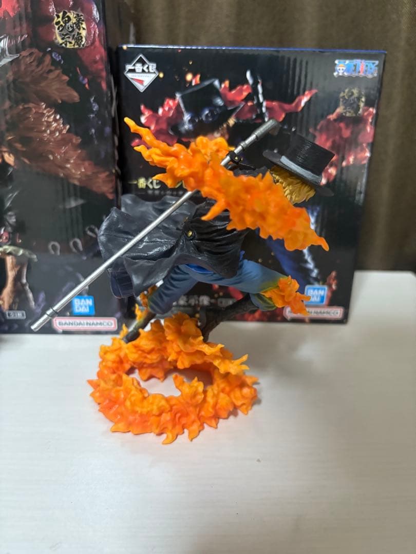 ワンピース　一番くじ　魂豪示像　ラストワン賞ゾロ　B賞ティーチ　A賞サボ　セット